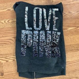 PINK Victoria secret zip up hoodie